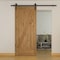 Codel Doors 42" x 84 " Knotty Alder 1-Panel Z-Bar Barn Slab Door 3670ska8401Z - alternate 2